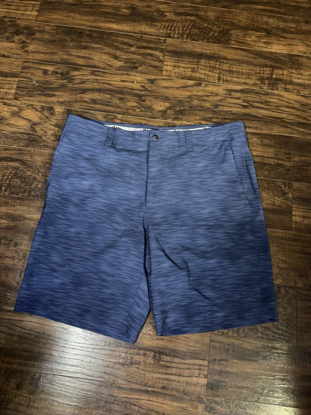 CALLAWAY golf shorts Blue Hybrid Sz: 38